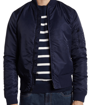 Public Opinion Classic Bomber Jacket