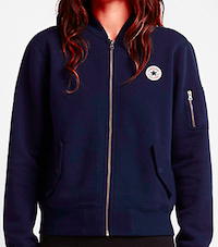 CONVERSE MA-1 FLEECE WOMEN'S BOMBER JACKET