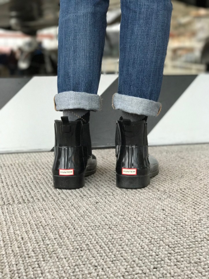 Hunter rain boots
