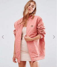 adidas Originals Oversized Quilted Bomber Jacke